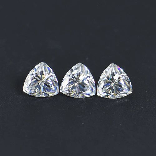 Beautiful trillion cutting loose moissanite lowest price in wholesale for the jewelry setting inlaid diamond technology