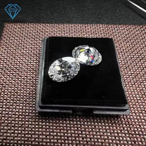 Double Jewelry Vvs1 D Color 7*9mm Oval Shape Natural Loose Gems 0.5 Carat Loose Moissanite Diamond With Gra Certificate