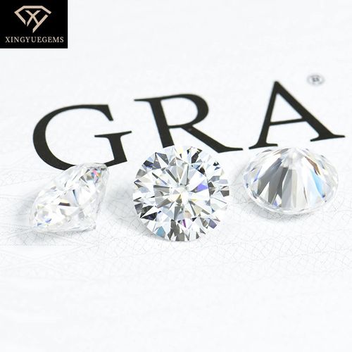 Wholesale Loose Moissanite Round Brilliant Cut 8Heart & 8Arrow Moissanite Diamond DEF White Color For Jewelry Making