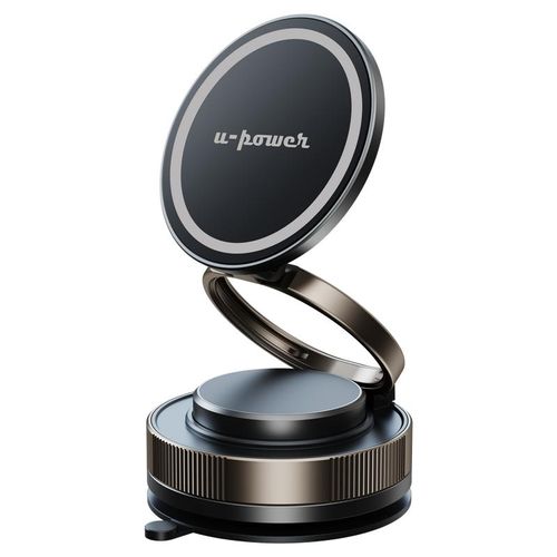 2025 新モデル車載スマホホルダー｜真空吸着 + 磁吸式