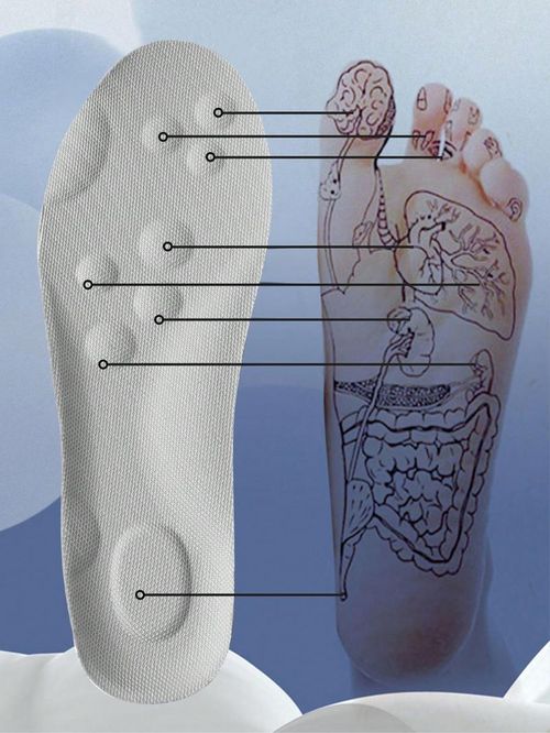 4Dクラウドテクノロジー土踏まずマッサージ循環通気スポーツインソール