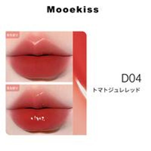 Mooekiss(モーキス) 2in1 エッセンスリップティント・マット・水光効果・リップ・カップにつかない色もち · 防水メイクアップ化粧品  6ML*1