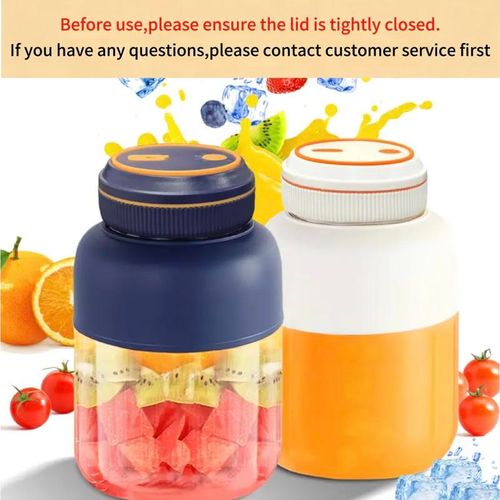1300ML Mega Portable Blender & Sports Juicer | USB Rechargeable (2 Lids Included)