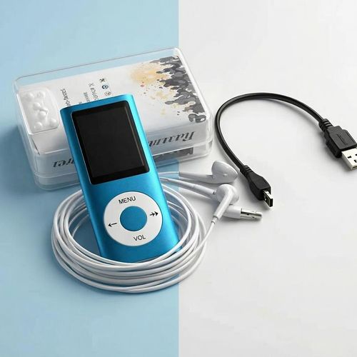 2026 Latest Portable MP3 Player with 16GB SD Card Lossless Audio & Long Battery