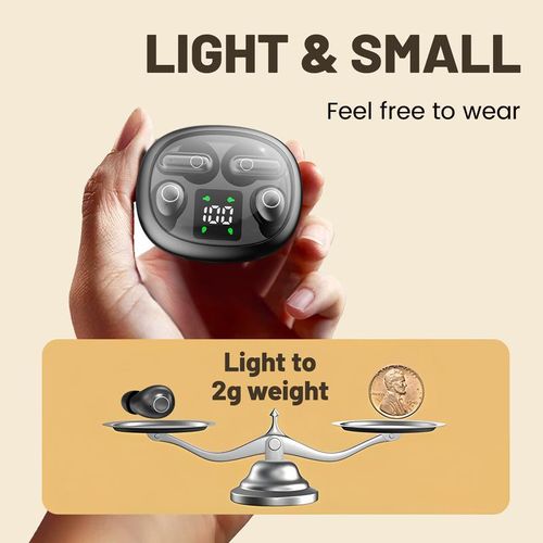 2026 New AI Wireless Bluetooth Earbuds | 4‑Ear Comfort Design, Clear Sound, Independent Mic, Long Battery, ANC & Low Latency for Calls, Work, Gaming & Sport | Pay on Delivery