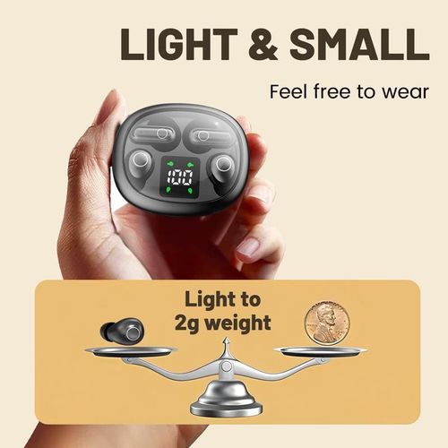 2026 New AI Wireless Bluetooth Earbuds | 4‑Ear Comfort Design, Clear Sound, Independent Mic, Long Battery, ANC & Low Latency for Calls, Work, Gaming & Sport | Pay on Delivery