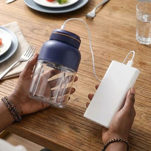 1300ML Mega Portable Blender & Sports Juicer | USB Rechargeable (2 Lids Included)