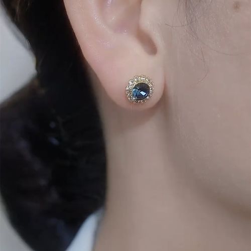 Blue Tassel Drop Earrings for Women | 2‑Way Stud & Drop Design, Elegant Chic Statement Jewelry for Daily Wear, Parties & Special Occasions | Pay on Delivery