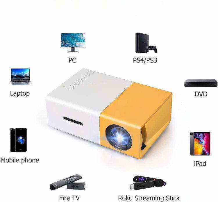 YG300 4K HD Multimedia Projector