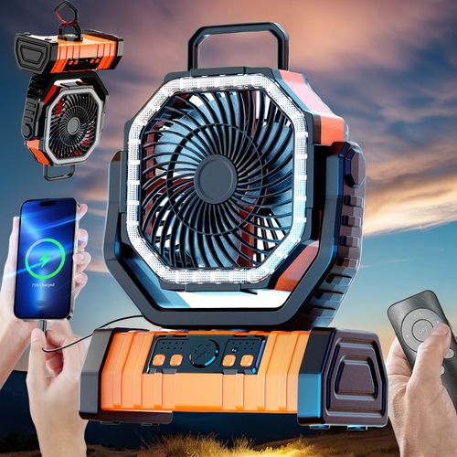 20000mAh Portable Outdoor Camping Fan