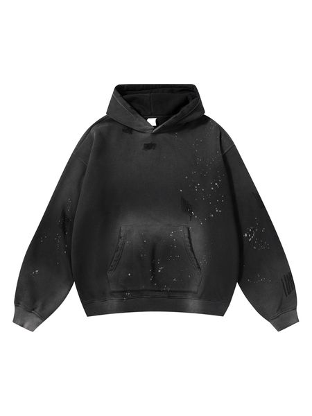 Fleece Vintage Blank Hoodie