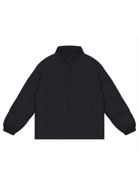 Popular Zipper Puffer Coat