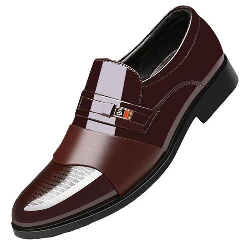 Business formal shoes - versatile trendy leather shoes