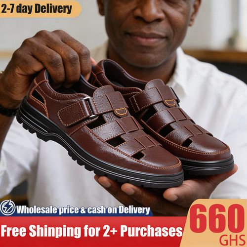 🔥Ghana - Premium Top-Grain Leather Sandals🔥Free Shipping for 2+ Purchases-LB-0021