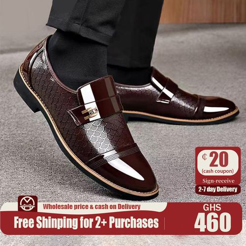 0122Luxury Handmade Printed Leather ShoesDW059