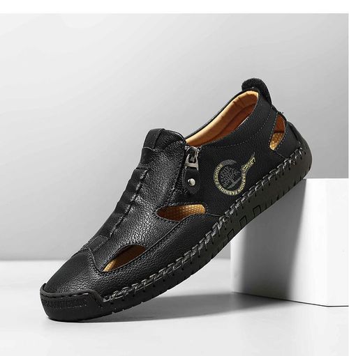 Best-selling men's sandals with stitching, outdoor sporty style, breathable men's shoes