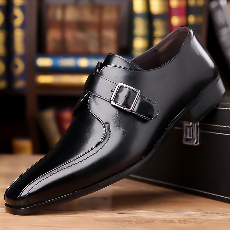 🔥2025 HOT SALE -50%🔥Men's business formal leather shoes, fashionable pointed-toe men, soft-soled men, high-end leather shoes men