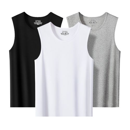 Men Loose Casual Sleeveless Vest Oversized Tank Tops