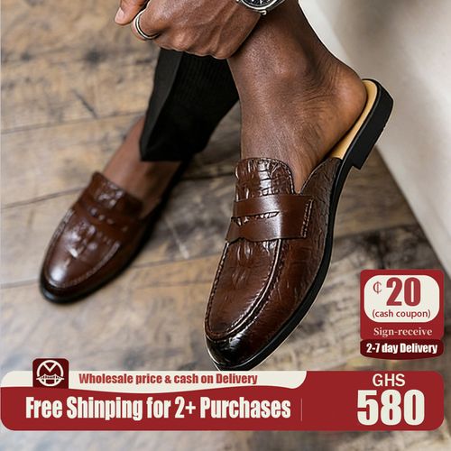 0209Premium Brown Leather Monk Strap Half ShoesDW062