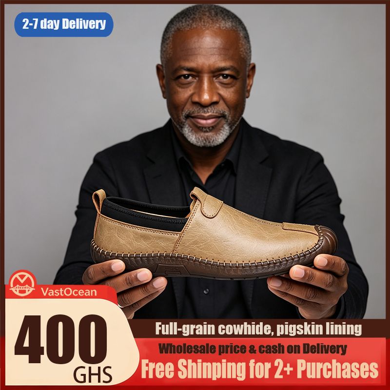🔥Ghana - Hand-Stitched Leather Loafers🔥Free Shipping for 2+ Purchases-LB-0025