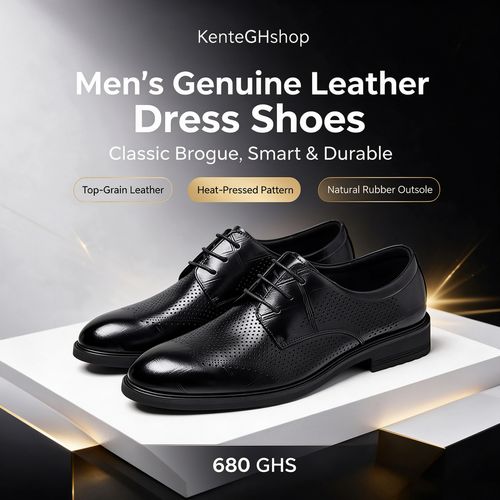 🔥Ghana - Top Grain Leather Breathable Hollow Oxfords🔥Free Shipping for 2+ Purchases-LB-SD-014