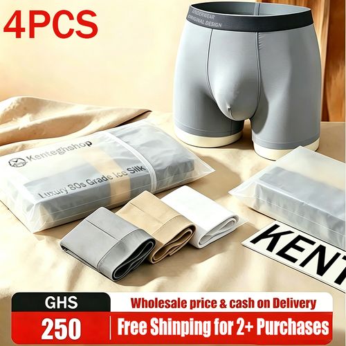 12024pcs mens icesilk boxerLB-0018