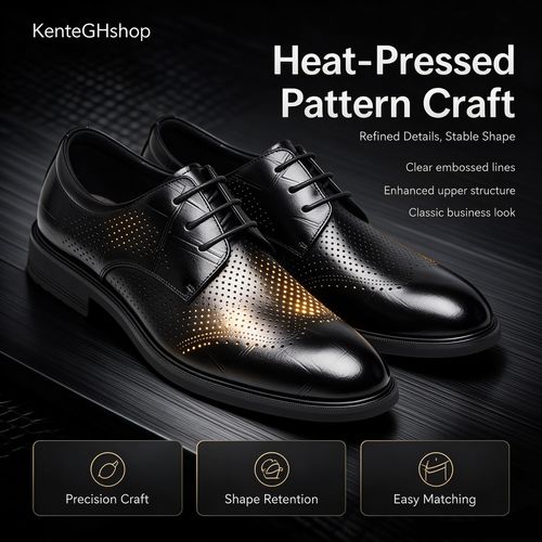 🔥Ghana - Top Grain Leather Breathable Hollow Oxfords🔥Free Shipping for 2+ Purchases-LB-SD-014