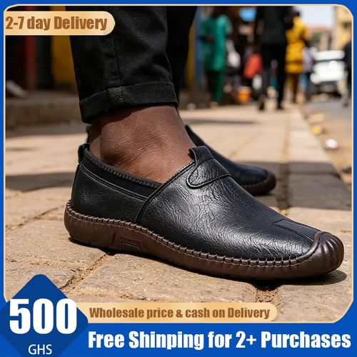 🔥Ghana - Hand-Stitched Leather Loafers🔥Free Shipping for 2+ Purchases-LB-CAS-001