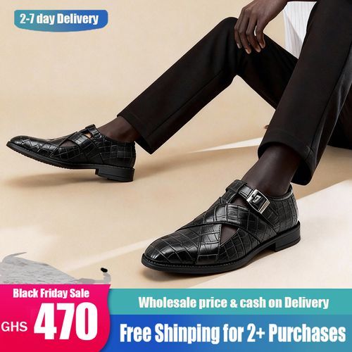 0928Men's open-toe leather shoesYML-001