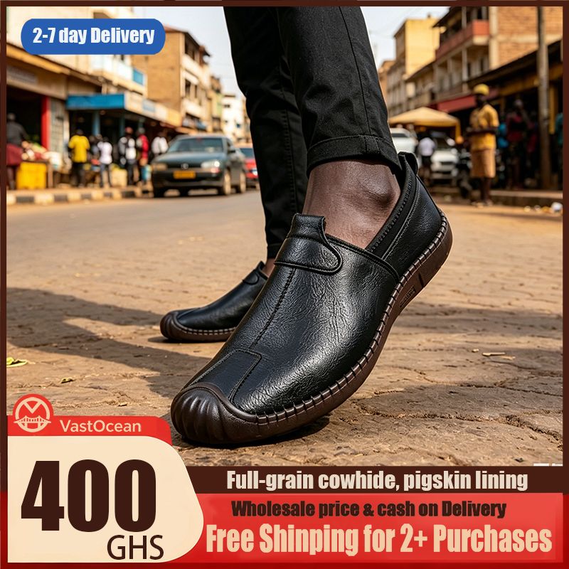 🔥Ghana - Hand-Stitched Leather Loafers🔥Free Shipping for 2+ Purchases-LB-CAS-001
