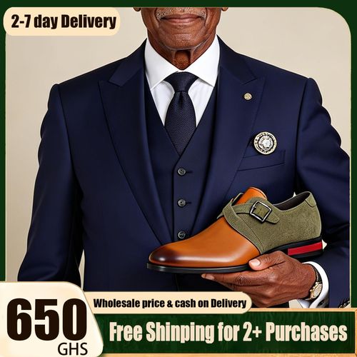 0122Italian Handmade Monk ShoesDW055-1