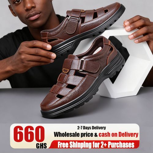 🔥Ghana - Premium Top-Grain Leather Sandals🔥Free Shipping for 2+ Purchases-LB-0021