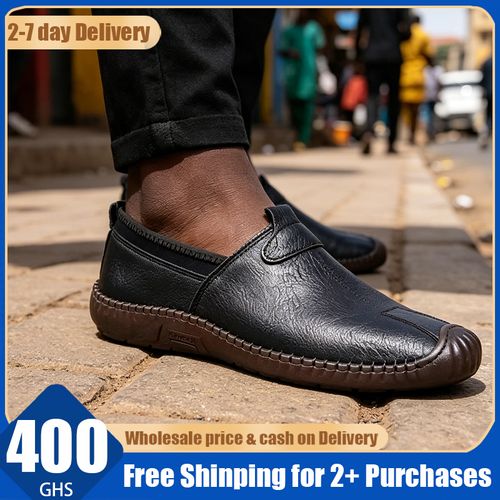 🔥Ghana - Hand-Stitched Leather Loafers🔥Free Shipping for 2+ Purchases-LB-CAS-001