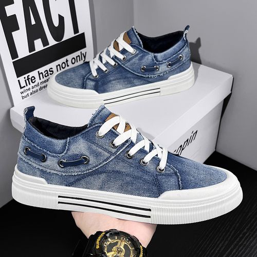 🔥Ghana -Denim canvas shoes🔥Free Shipping for 2+ Purchases-YML-CP-032