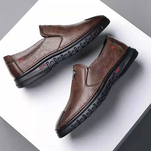 🔥Ghana -Men's Soft Leather Slip-On Loafers🔥Free Shipping for 2+ Purchases-LB-CAS-004