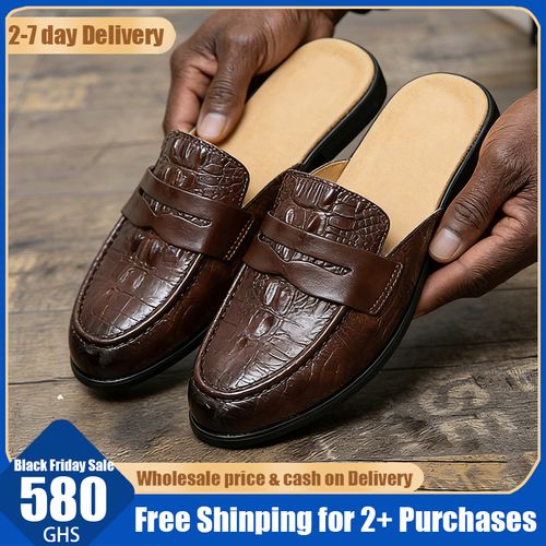 0209Premium Brown Leather Monk Strap Half ShoesDW062