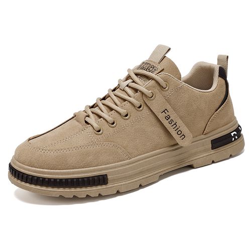 New Collection Men's Casual Leather Shoes with Soft Sole, Perforated and Breathable Design