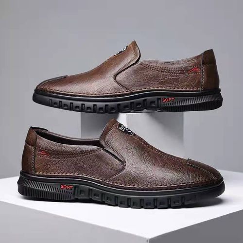 🔥Ghana -Men's Soft Leather Slip-On Loafers🔥Free Shipping for 2+ Purchases-LB-CAS-004