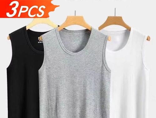 Men Loose Casual Sleeveless Vest Oversized Tank Tops