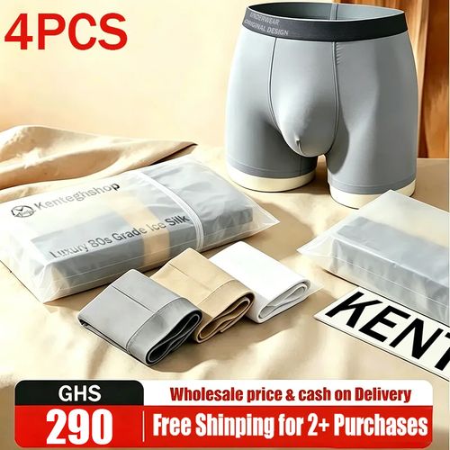 12024pcs mens icesilk boxerLB-0018