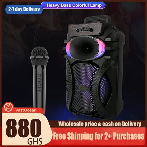 🔥Ghana -Heavy Bass Surround Sound Speaker🔥Free Shipping for 2+ Purchases-LB-AC-002