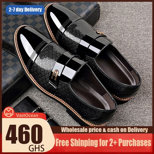 0122Luxury Handmade Printed Leather ShoesDW0591