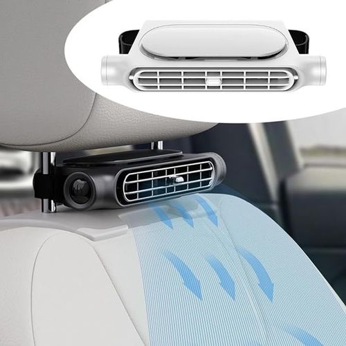 🧊🌬️Car seat cooling fan with 3 speeds fast cooling mini fan