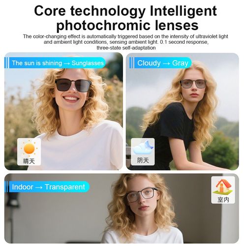 🔥AI translation glasses (simultaneous interpretation in 145 languages) + variable-light multi-function driving glasses