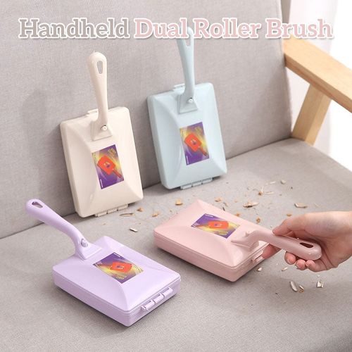 Handheld Dual Roller Brush