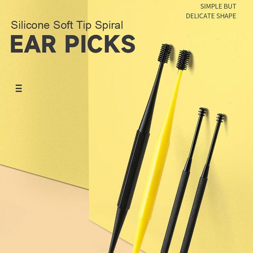 Silicone Soft Tip Spiral Ear Picks