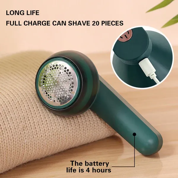 ⚡ In just seconds, your clothes will be like brand new—try this lint remover now!  Meet our USB-Rechargeable Lint Remover! ✅ Powerful stainless steel blades for quick lint removal. ✅ Safe for all fabrics—silks, wool, furniture, and more! ✅ Customizable cleaning with included attachments. ✅ Durable, rechargeable, and compact.