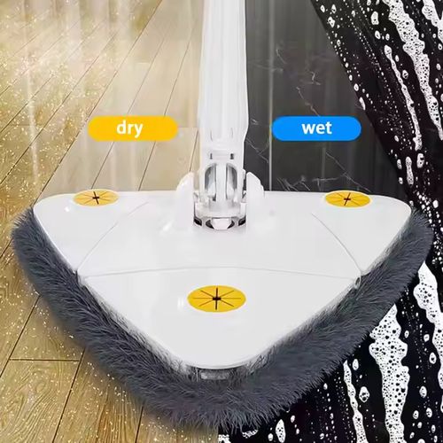 ⚡360° all-round rotating cleaning mop set