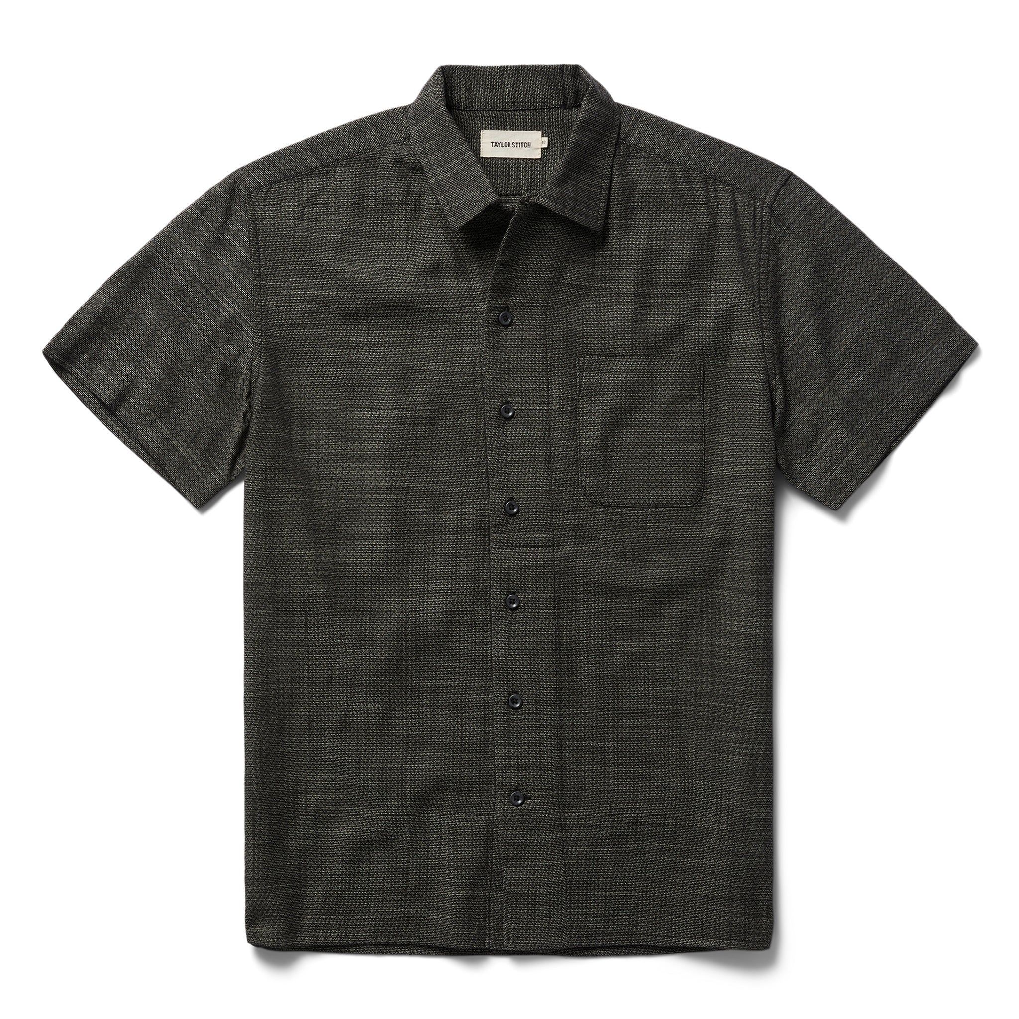 The Short Sleeve Hawthorne in Navy Wave