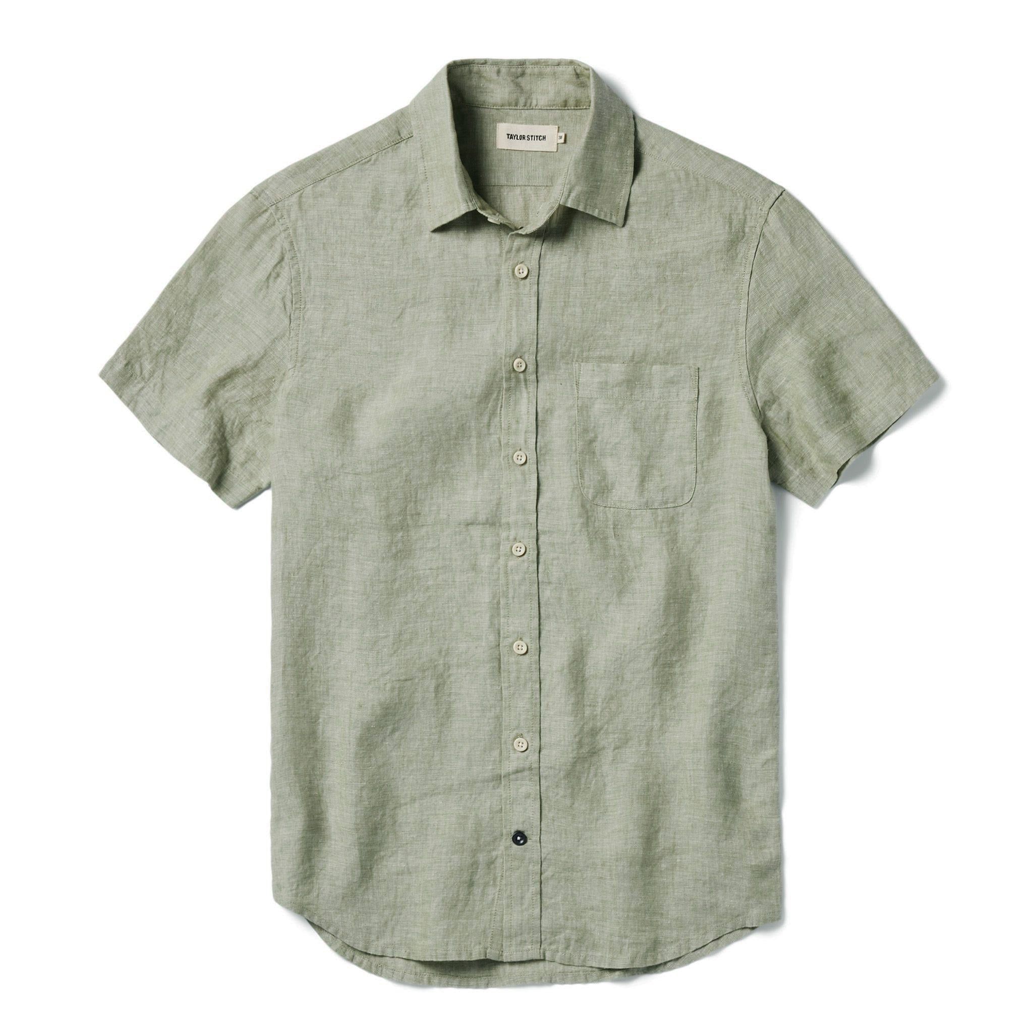 The Short Sleeve California in Army Hemp